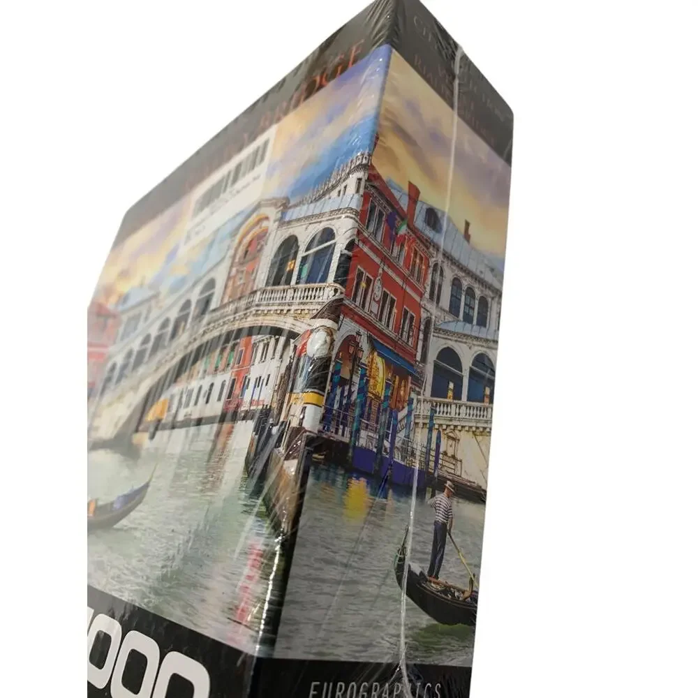 City‎ Collection EuroGraphics Puzzle Venice-Rialto Bridge 1000 Piece Sealed